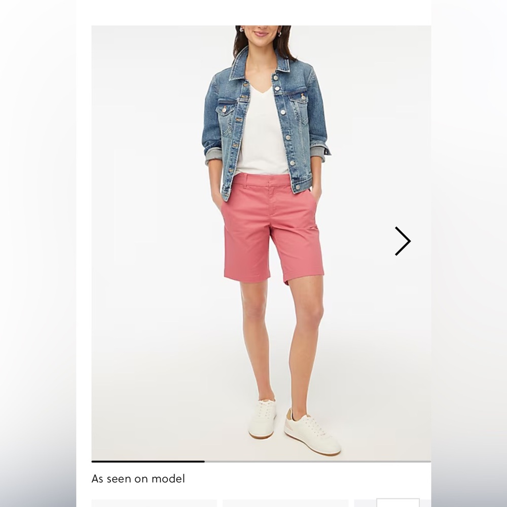 [J CREW FACTORY] FRANKIE BERMUDA SHORTS